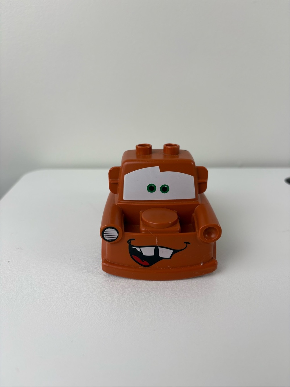LEGO Duplo Disney Pixar Cars Tow Mater Body Piece Only Dark Orange 88764